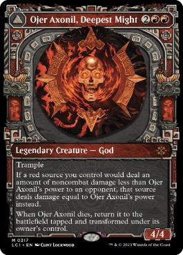 Foil】(317)□ショーケース□《最深の力、オヘル・アショニル/Ojer