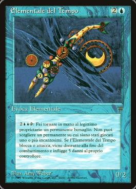 時の精霊/Time Elemental》[LEG] 青R | 日本最大級 MTG通販サイト