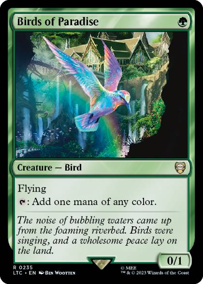 極楽鳥/Birds of Paradise》[M11] 緑R | 日本最大級 MTG通販サイト