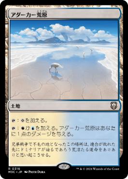 243)《アダーカー荒原/Adarkar Wastes》[DMU] 土地R | 日本最大級 MTG