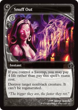 Foil】《殺し/Snuff Out》[MMQ] 黒C | 日本最大級 MTG通販サイト