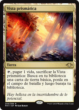 244)《虹色の眺望/Prismatic Vista》[MH1] 土地R | 日本最大級 MTG通販