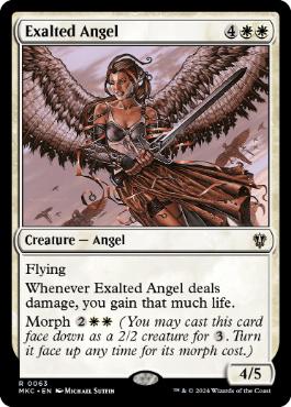 Foil】《賛美されし天使/Exalted Angel》[ONS] 白R | 日本最大級 MTG