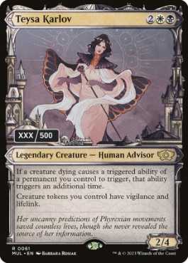 ダブルレインボウ・Foil】(191)《テイサ・カルロフ/Teysa Karlov