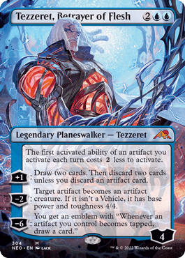 Foil】□プレリリース□《肉体の裏切者、テゼレット/Tezzeret