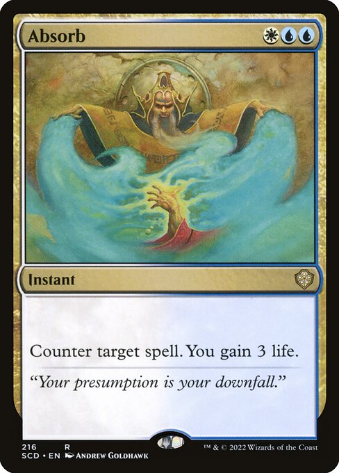 吸収/Absorb》[INV] 金R | 日本最大級 MTG通販サイト「晴れる屋」