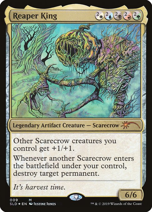 Foil】(009)《刈り取りの王/Reaper King》[SLD] 金R | 日本最大級 MTG