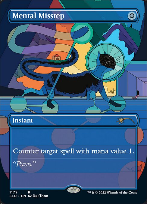 030)《精神的つまづき/Mental Misstep》[MB2] 青U | 日本最大級 MTG