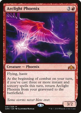 弧光のフェニックス/Arclight Phoenix》[GRN] 赤R | 日本最大級 MTG