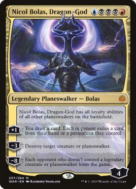 Foil】(522)《龍神、ニコル・ボーラス/Nicol Bolas, Dragon-God》[SLD