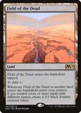 死者の原野/Field of the Dead》[M20] 土地R | 日本最大級 MTG通販