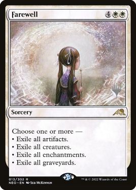 Foil】(013)《告別/Farewell》[NEO] 白R | 日本最大級 MTG通販サイト