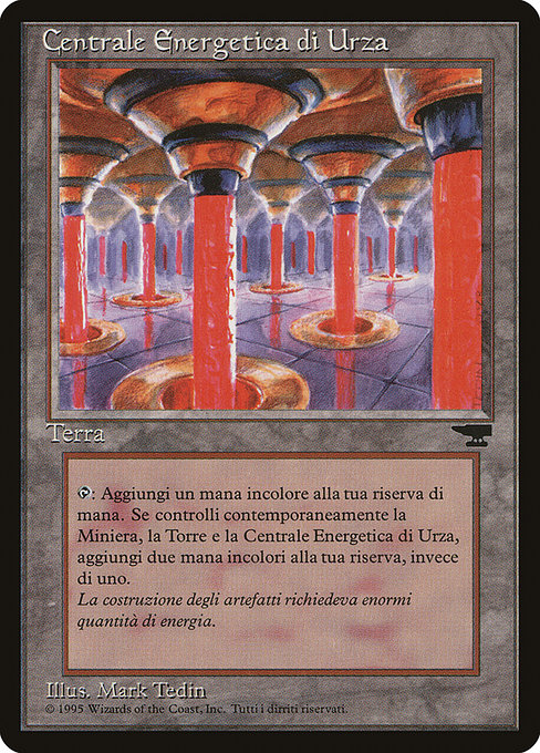 買取：(371)□ボーダーレス□《ウルザの魔力炉/Urza's Power Plant