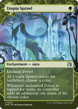 Foil】《楽園の拡散/Utopia Sprawl》[A25] 緑U | 日本最大級 MTG通販