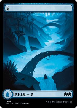 263)□フルアート□《島/Island》[WOE] 土地 | 日本最大級 MTG通販