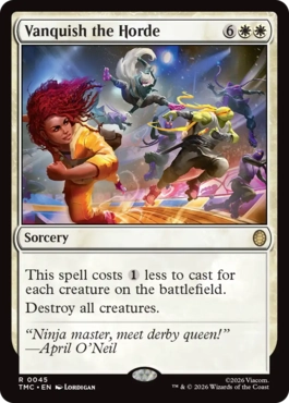 045)《大群退治/Vanquish the Horde》[TMC] 白R | 日本最大級 MTG通販