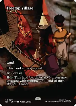 mtg 樹上の村 foil サインド Foil】《樹上の村/Treetop Village