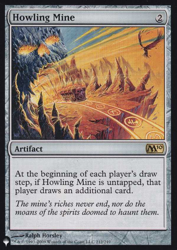 吠えたける鉱山/Howling Mine》[CMD] 茶R | 日本最大級 MTG通販サイト