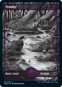 273)□フルアート□《沼/Swamp》[VOW] 土地 | 日本最大級 MTG通販