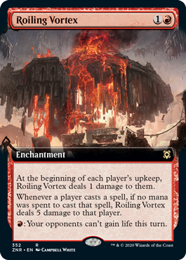 156)《乱動する渦/Roiling Vortex》[ZNR] 赤R | 日本最大級 MTG通販