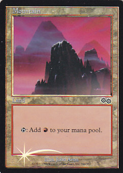 Foil】《山/Mountain》(アリーナFoilランド)[USG-P] 土地 | 日本最大級