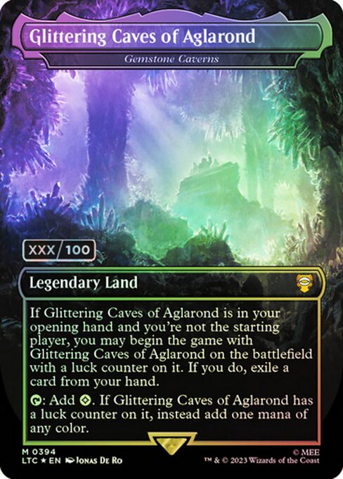 Foil】《宝石の洞窟/Gemstone Caverns》[TSP] 土地R | 日本最大級 MTG