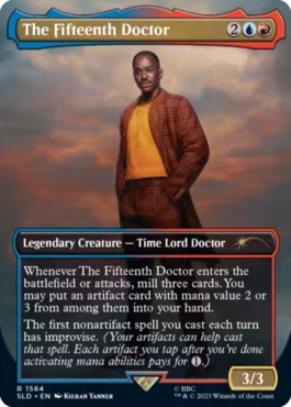 Secret Lair x Doctor Who: Regenerationに収録される15代目ドクターと