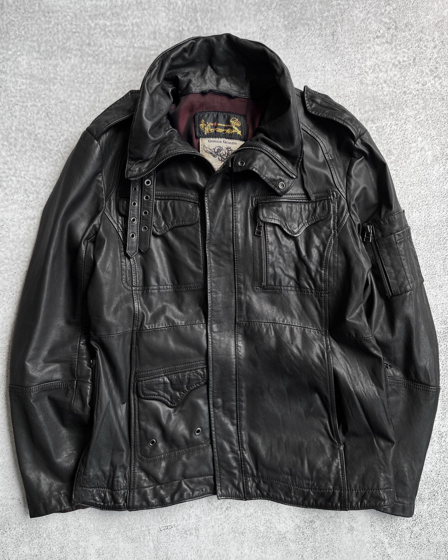 Kyoji Maruyama 00s Calf Leather M-65 Jacket – firstfinal