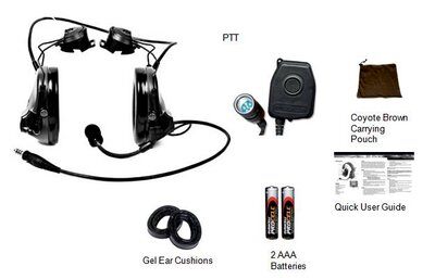 3M Peltor Comtac III戦術ヘッドセット