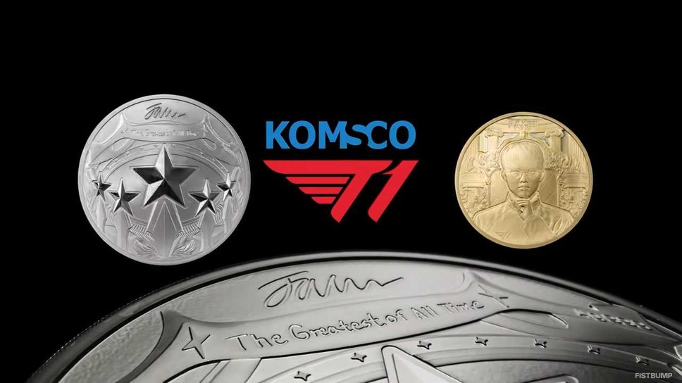 T1 Faker、造幣局とコラボ…公式記念メダルが発売、金と銀に偉業が刻ま