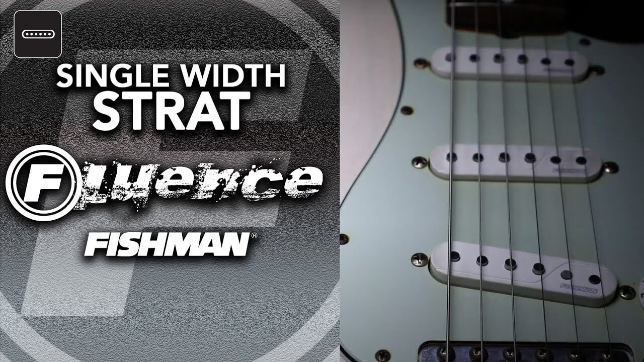 Fishman Fluence Single Width for Strat® 6-String Pickup Set