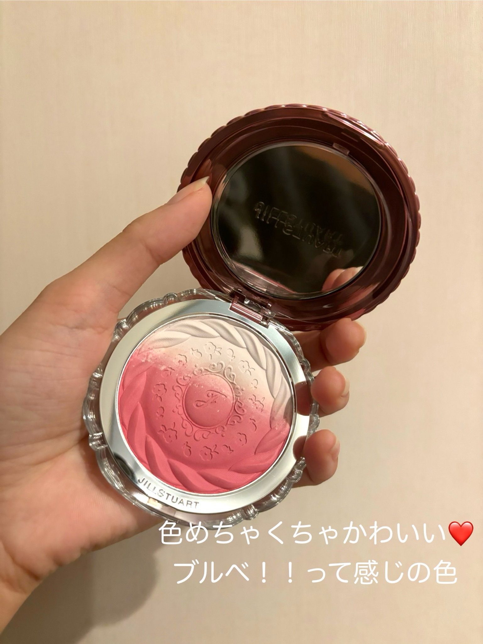 ジルスチュアート / パステルペタル ブラッシュ 102 berry parfaitの