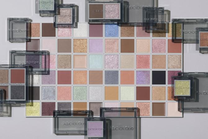 シームレスにとけこむ選び抜かれた60色／【ADDICTION】「新単色アイ