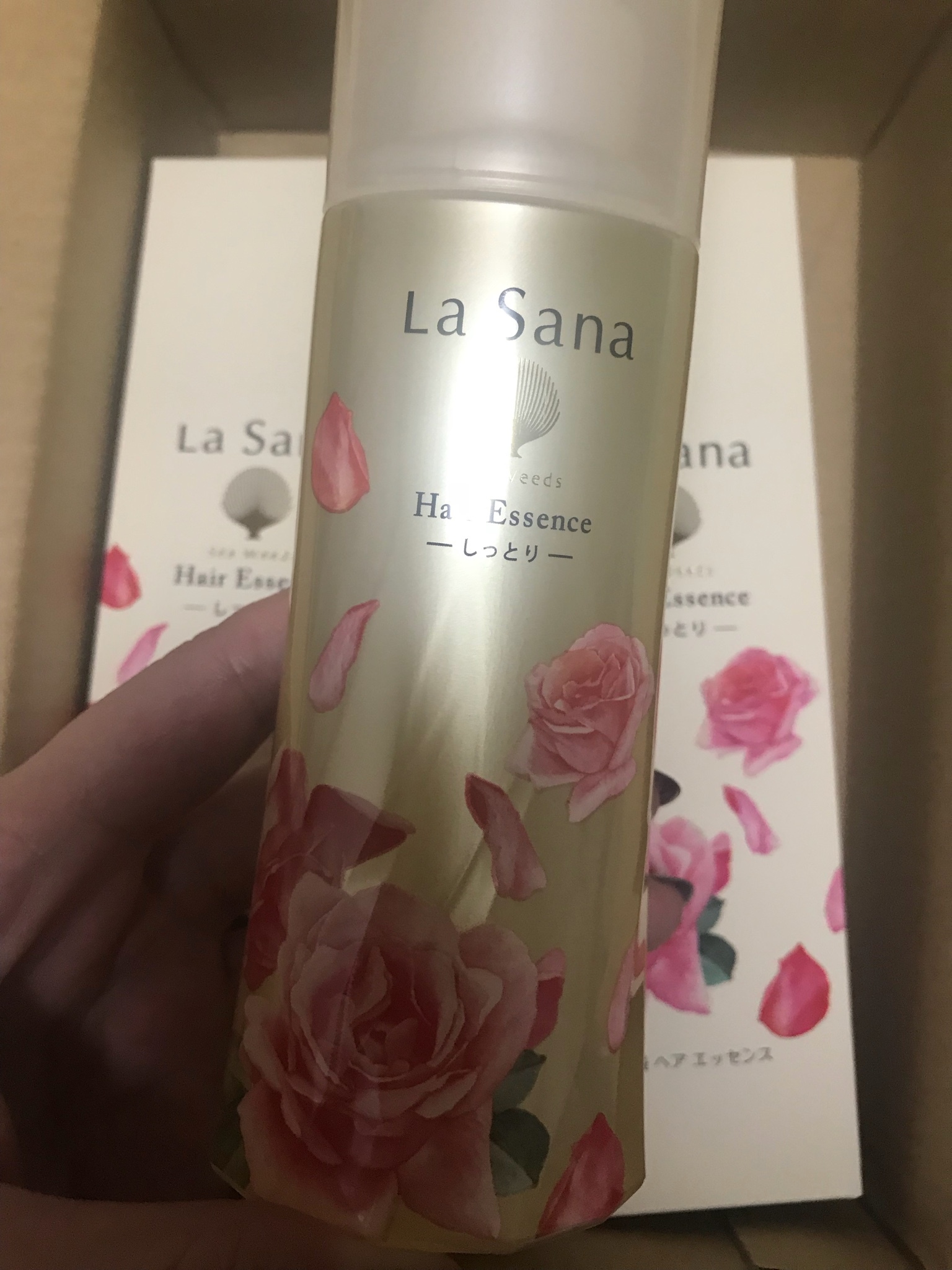 La Sana(ラサーナ) / 海藻 ヘア エッセンス アンティーク・ブルガリ