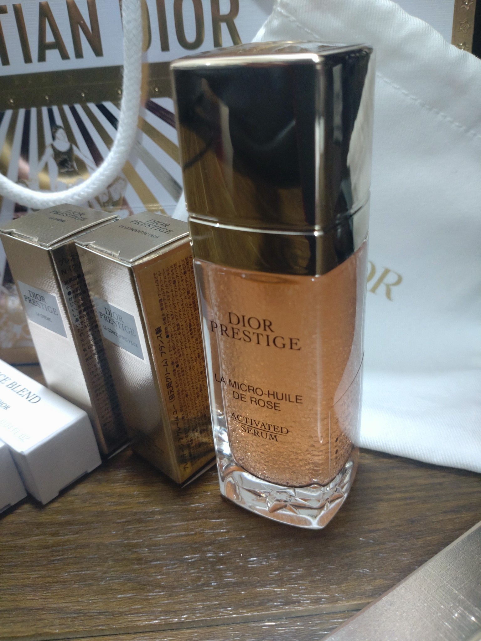 ディオール / プレステージ マイクロ ユイル ド ローズ セラムの公式