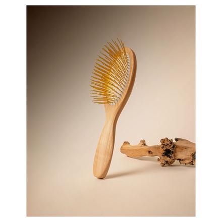 Snow Fox Skincare / プレミアム FOXカッサ ウッド ヘアブラシの公式