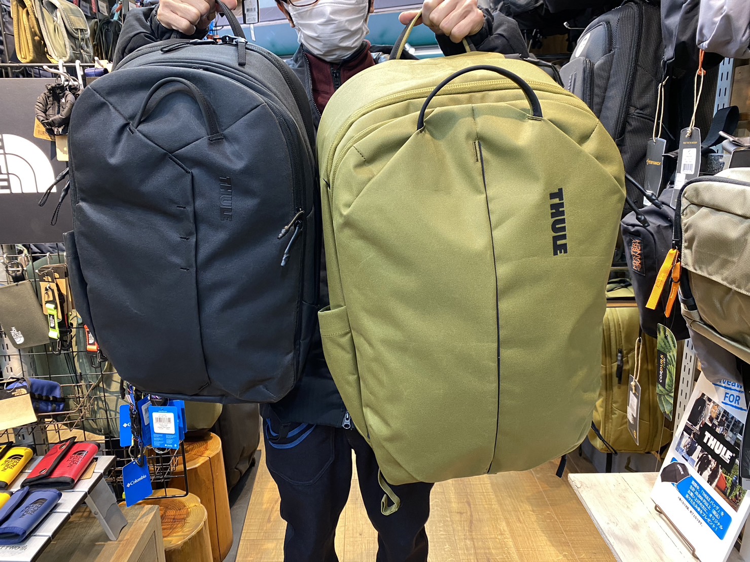 日常使い、ジム用バッグ、出張、旅行にもピッタリ！THULEのAION