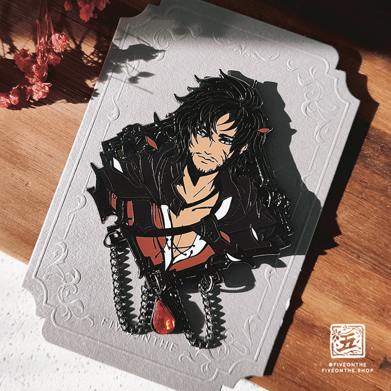 Clive Rosfield ✦ FFXVI Framed Enamel Pin – Fiveonthe