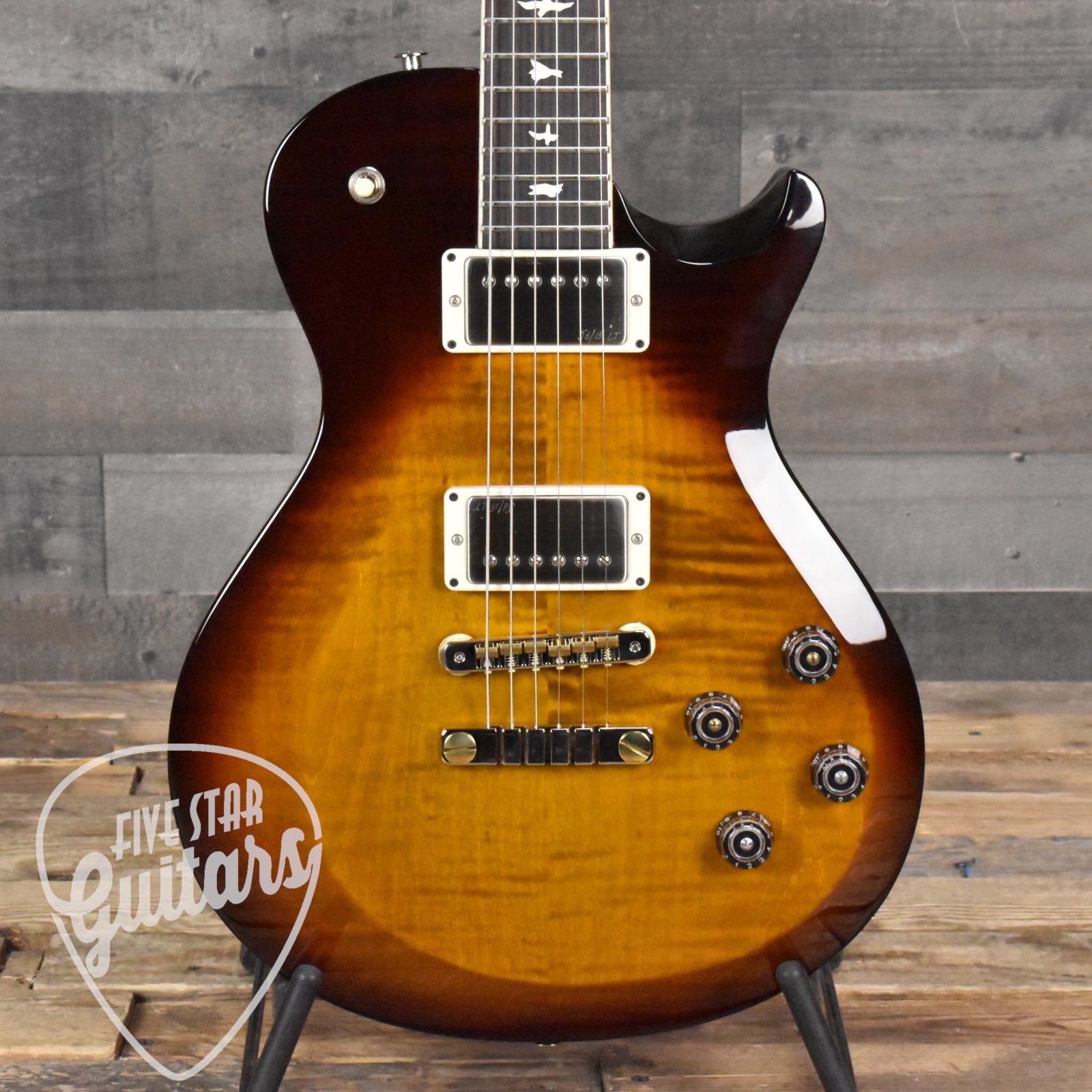 Paul Reed Smith S2 McCarty 594 Singlecut - Black Amber with Gig