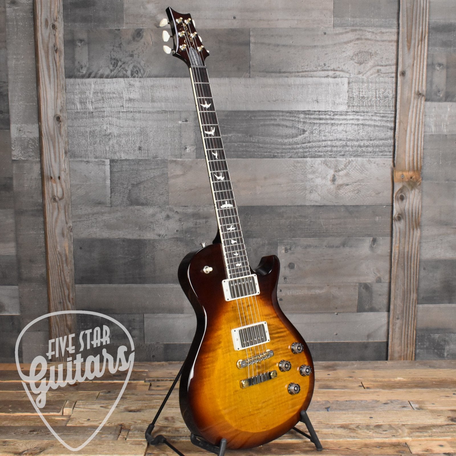 Paul Reed Smith S2 McCarty 594 Singlecut - Black Amber with Gig