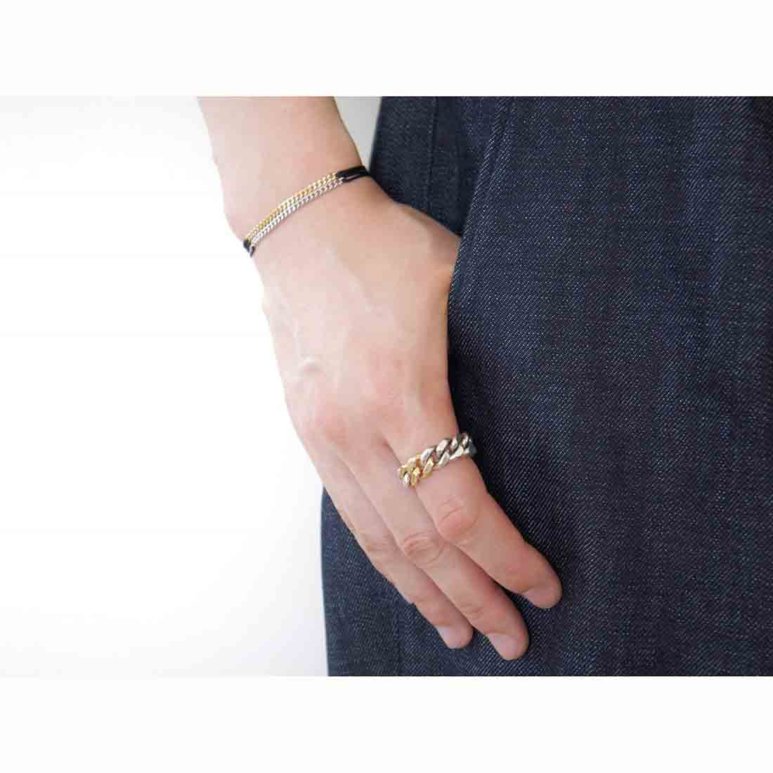 Curb Chain Combination Ring