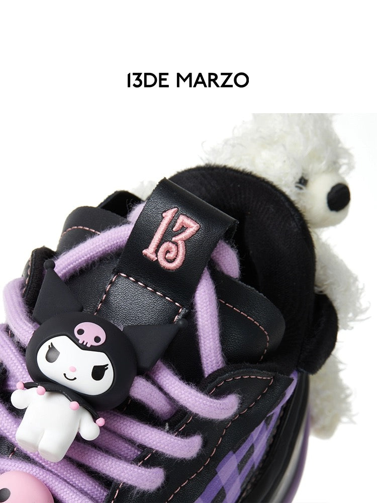 13DE MARZO Kuromi Bear Sneaker Black – Fixxshop