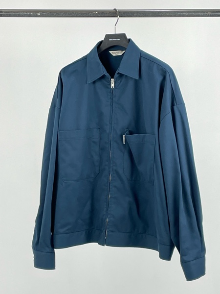 COOTIE / C/R Twill Work Jacket -Smoke Navy-
