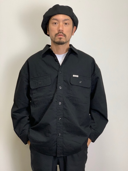 COOTIE / Denim Quilting Shirt Jacket