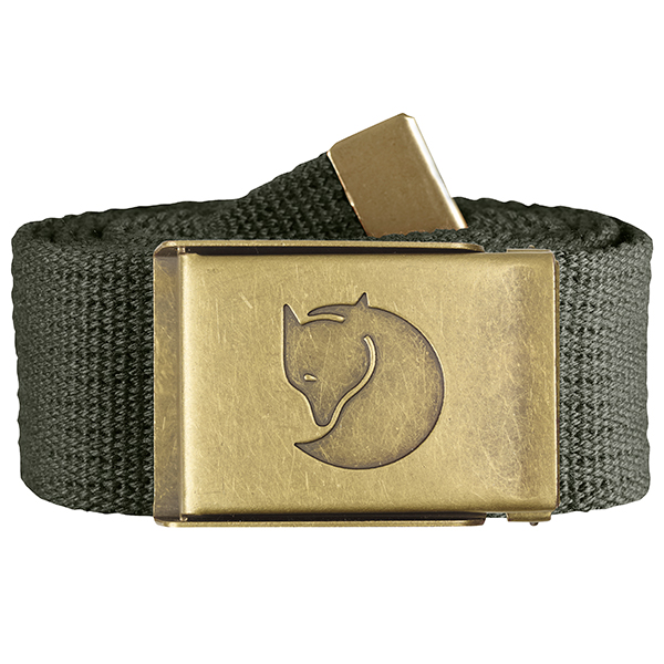 Canvas Brass Belt 4 cm | BELT | フェールラーベン | FJALLRAVEN