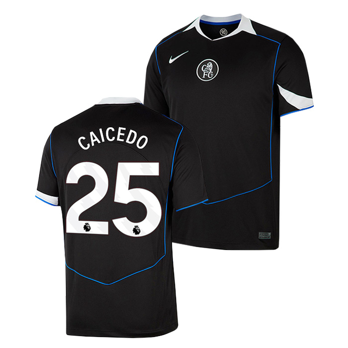 チェルシー 25-26 サード 半袖 ユニフォーム(胸スポンサー無し) No.25