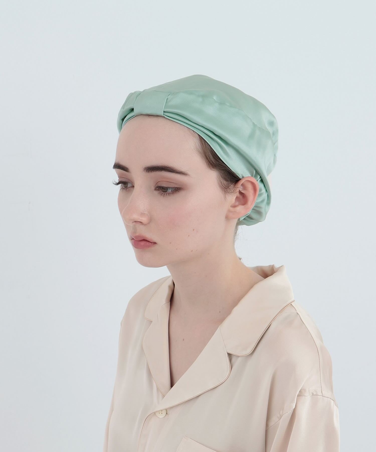 Foo Tokyo 公式ストア | シルクヘアキャップ ミントグリーン