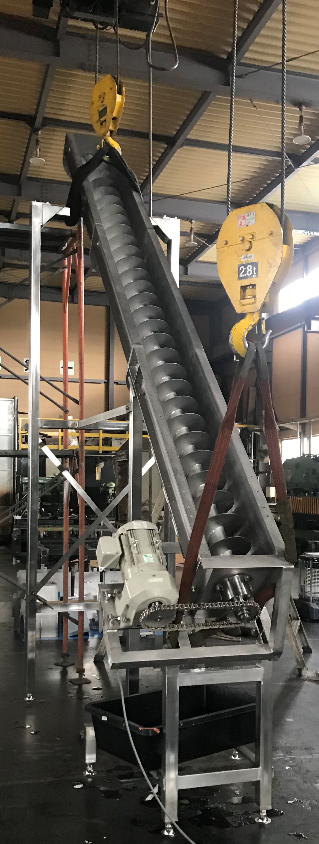 株式会社松永製作所 傾斜スクリューコンベア コンベア | 製品