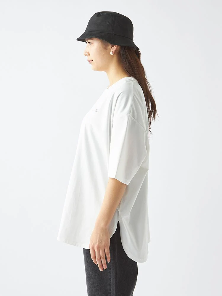 ホワイト 【LEE】ラウンドヘムビッグTシャツ | フォーエル公式通販
