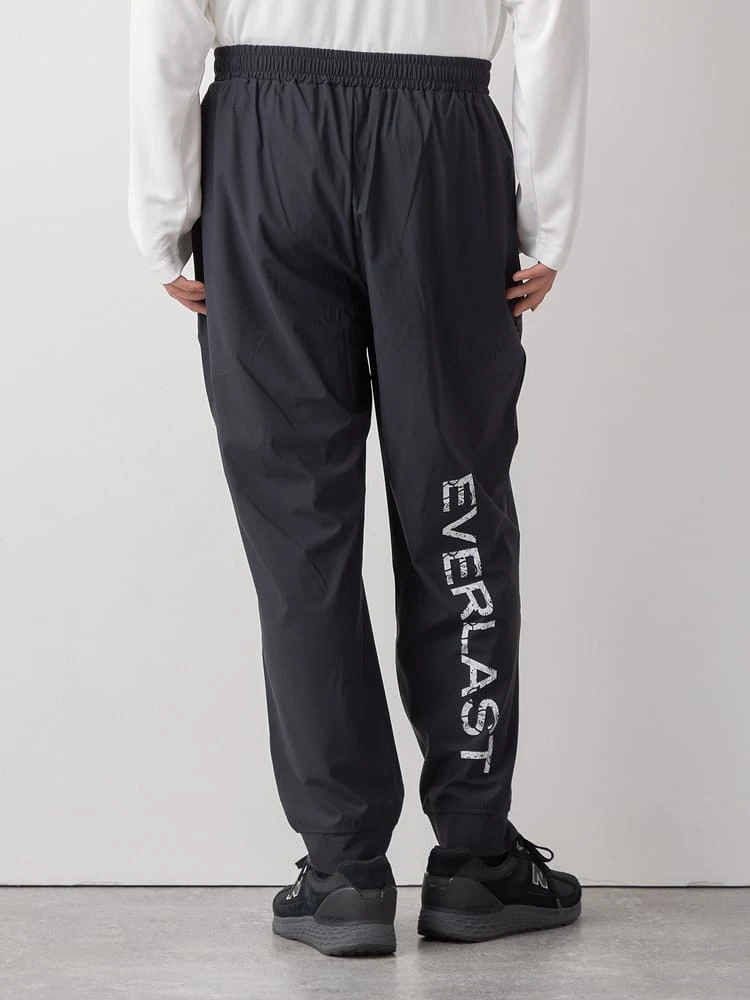 ネイビー 【EVERLAST(エバーラスト)】ナイロンストレッチロングパンツ